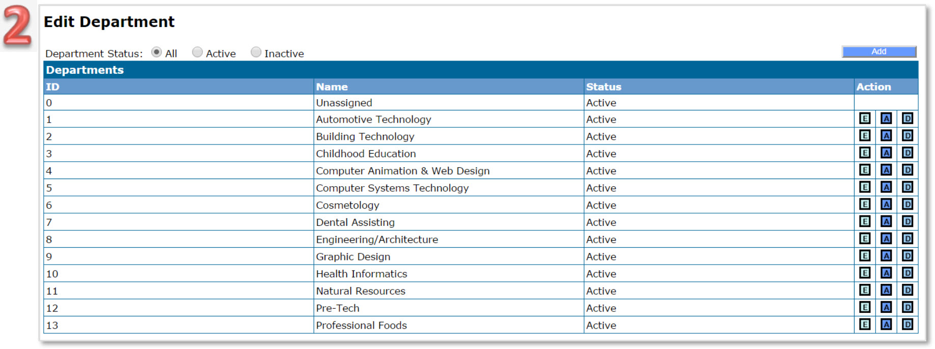 Navigate to Setup